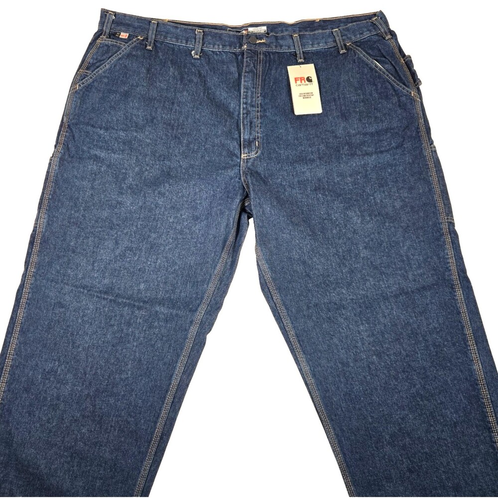Carhartt FR CAT2 Flame Resistant Men's 50x34 Carpenter Work Jean New